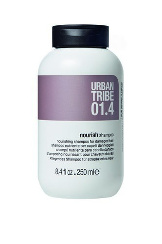 URBAN TRIBE 01.4 Shampoo Nourish питательный шампунь для поврежденных волос 250 мл.