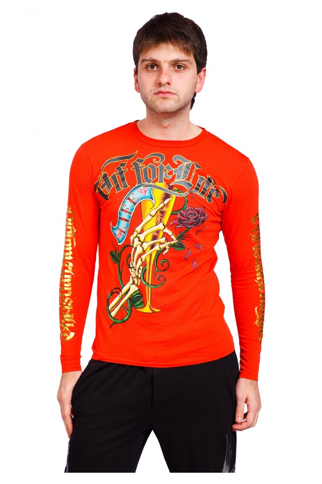 Christian Audigier лонгслив 09FATLS012 ss-9