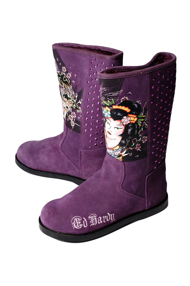 Ed Hardy сапоги BS105W