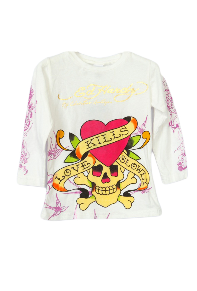 Ed Hardy лонгслив 5GM215DLKS