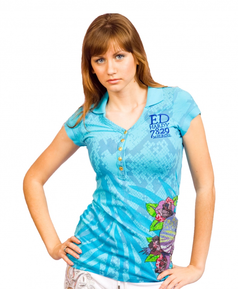 Ed Hardy поло WSSKU02R