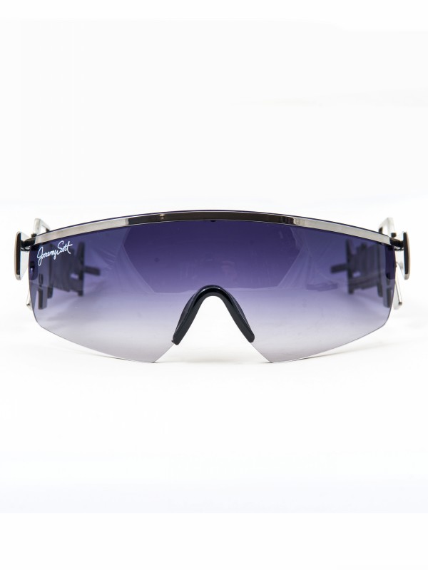 ОЧКИ SHINY GUN METAL SHIELD LENS SUNGLASS